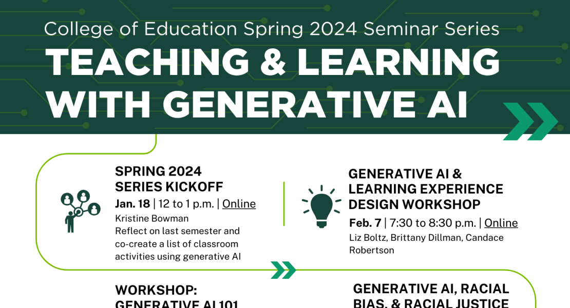 Updated spring teaching & learning dates